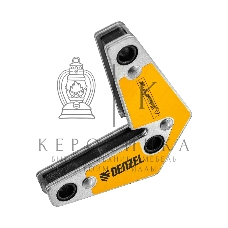 Фиксатор магнитный Denzel для сварочных работ усилие 20 LB, 30х45х60х75х90х135 град.