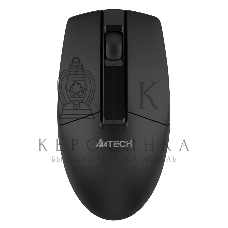 Мышь беспроводная A4Tech G3-330NS черный, 1200 dpi, радиоканал, USB, кнопки - 3