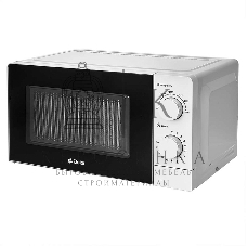 Микроволновая печь Delta DL-87L20 белый, 20 л, 700 Вт, переключатели - поворотный механизм