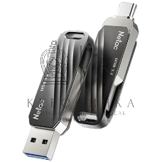 Флешка USB Netac US11 32Gb USB 3.0+TypeC Dual Flash