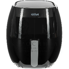 Аэрогриль Kitfort КТ-2220 черный, 1800 Вт, 6 л, электронное управление, 7 программ