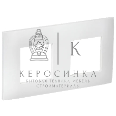Рамка 2-ая SK-F02W IEK SKANDY Арктический белый