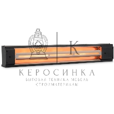 Обогреватель инфракрасный Starwind SHIRC-1020, черный, кварцевый, 2000 Вт, 25 м2