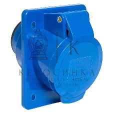 Розетка стационарная внутренняя EKF 423 ps-423-32-220 32А 220В 2P+E IP44