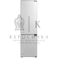 Встраиваемый холодильник Hyundai HBR 1946 2-хкамерн. белый