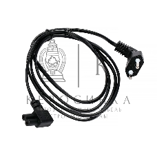 Кабель питания Cablexpert PC-184A-VDE-1.8M CEE 7/16-C7, 2x0.75мм2, 2.5А, VDE, угл.разъемы, 1.8м, черный, пакет