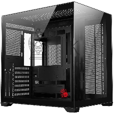 Компьютерный корпус Bloody CC-122 черный без БП ATX 10x120мм 1xUSB2.0 1xUSB3.0 audio