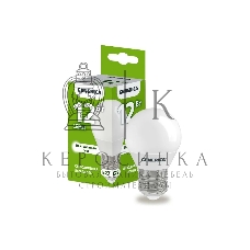 Лампа светодиодная GENERICA LL-G45-12-230-40-E27-G G45 12 Вт шар 4000К E27 230В