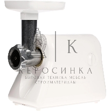 Мясорубка электрическая Ротор Дива ЭМШ 35/300-2 белый, 1500 Вт, 0.6 кг/мин, насадки - 2