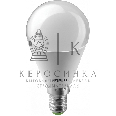 Лампа светодиодная ОНЛАЙТ 71643 OLL-G45-6-230-2.7K-E14 6Вт шар 2700К теплый белый E14 450лм 176-264В