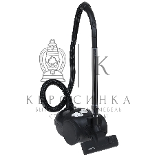 Пылесос Centek CT-2514 черный, 380/2100 Вт, уборка сухая, пылесборник мешок 2.5 л