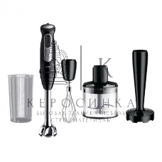 Блендер погружной Braun MQ55307MBK 1000 Вт, черный