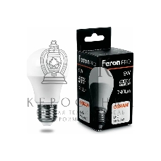 Лампа светодиодная Feron PRO LB-1009 9вт Е27 белый