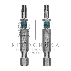 Бита Gross Torx 25х50 мм, сталь S2, шестигр., 2 шт.