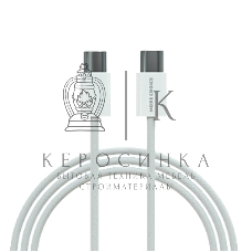Кабель MORE CHOICE (4620202550378) K75a USB 3.0A PD 60W для Type-C Type-C нейлон 2м белый
