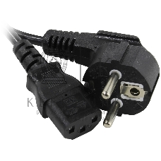 Шнур питания C3 Solutions C3.PHC006 C13-С14 проводник.:3x0.75мм2 1.8м 10А черный