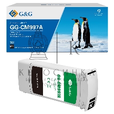 Картридж струйный G&G GG-CM997A 761 матовый черный (775 мл) для HP Designjet T7100/T7200
