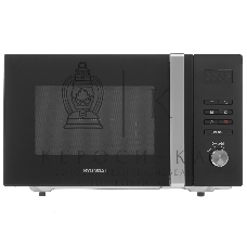 Микроволновая печь Hyundai HYM-M2062 черный, 23 л, 800 Вт, переключатели - кнопки, поворотный механизм
