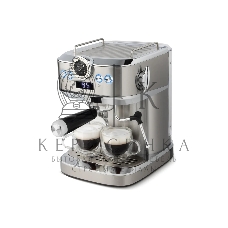 Кофеварка рожковая LEONORD LE-1753 Pro (108136) стальной, исп. кофе - молотый, 1,2 л, 1360 Вт, 20 бар