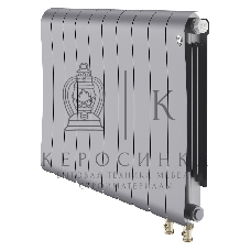 Радиатор Royal Thermo Infinity 500 Silver Satin VR80 - 10 секц.