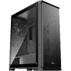 Корпус без блока питания Raijintek ARCADIA 41, Midi-Tower, TG, 1x120мм, 2xUSB-A 3.0 + 1xUSB-C, ATX, mATX, mITX Black