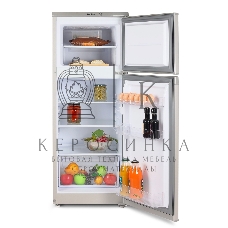 Холодильник Бирюса M422 металлик двухкамерный 115/35л морозилка сверху