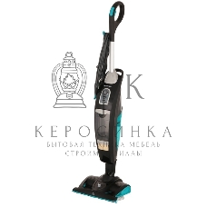Пылесос вертикальный паровой Kitfort КТ-535-1 черный, питание от сети, 1600 Вт, уборка влажная/паром/сухая, пылесборник 1 л