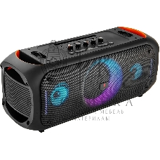 Колонка портативная Ural Молния 7500 черный 750W 2.1 BT/3.5Jack 6000mAh (УРАЛ МОЛНИЯ 7500)