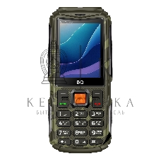 Мобильный телефон BQ 2430L Tank Connect камуфляж/серый
