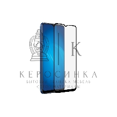 Защитное стекло для экрана DF rmColor-11 черный для Realme C15 прозрачная 1шт. (DF RMCOLOR-11 (BLACK))