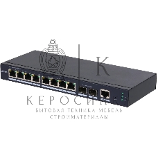 Коммутатор Dahua 10-Port Managed Gigabit Non-PoE Switch, Metal case 