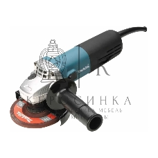 Угловая шлифовальная машина машина Makita 9557HNRK 840Вт 11000об/мин рез.шпин.:M14 d=115мм