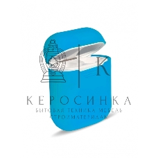 Силиконовый кейс для TWS наушников AirPods, голубой (SBECASE-001S-BU)
