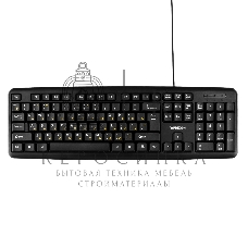 Клавиатура Гарнизон GK-100L проводная, USB Type-A, чёрный