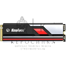 Накопитель SSD KingSpec XG7000, 2Tb, PCIe 4.0 x4, M.2 2280, NVMe, R/W 7400/6600, с радиатором
