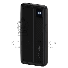 Портативный аккумулятор Maxvi PB10-10 10000 мАч, 2A USB + кабели: Type-C/Lightning