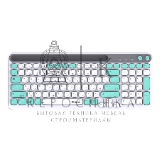 Клавиатура Filum FL-WKB15 беспроводная, Bluetooth, радиоканал, белый