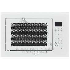 Встраиваемая микроволновая печь Krona REIN 60 WH белый, 25 л, 900 Вт, переключатели - сенсорные кнопочные (Touch Control)