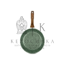 Сковорода НМП ECO WAY EW124, 24 см, зеленый