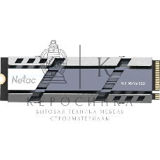 Накопитель SSD M.2 Netac 1.0Tb NV150HK Series NT01NV150HK-1T0-E4X Retail (PCI-E 5.0 x4, up to 13000/8000MBs, 3D NAND, DRAM, 600TBW, NVMe 2.0, 22х80мм, heatsink)