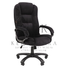 Кресло офисное Chairman Home 600 ткань Т-84 черный (7158676) Россия