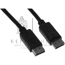 Кабель KingPrice KP-DP-v1.2-3m DisplayPort (m) DisplayPort (m) 3м черный