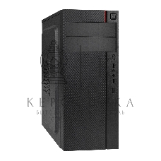 Компьютерный корпус Miditower ExeGate AA-440-UNS400 (ATX, БП UNS400 с вент. 12см, 2*USB, аудио, черный)