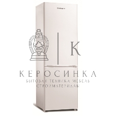 Холодильник Kraft KF-DF205W белый двухкамерный 166/64л морозилка снизу