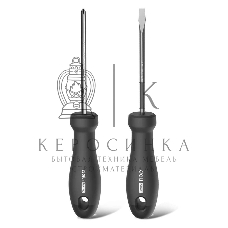 Набор отверток Deli Home Series HT1002 2шт SL5x100+PH1x100 Эксклюзивный дизайн. Рукоятка из высококачественного софттач пластика