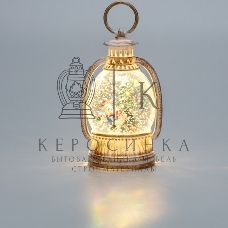 Светильник декоративный (фигура) Neon-night Фонарик с эффектом снегопада и подсветкой