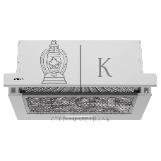 Вытяжка встраиваемая Evelux TEL 50 W белый, 50 см, 710 куб. м/ч, 47 дБ