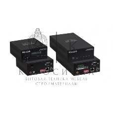 Приемник-декодер Audio over IP 500755-AMP-RX-EU MuxLab 500755-AMP-RX-EU, сжатие MJPEG, с функцией локального усиления аудио на 50Вт