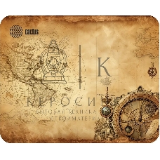 Коврик для мыши Cactus Vintage map 250x200x3мм (CS-MP-D10S)