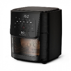 Аэрогриль BQ GR2009 черный, Мощность: 1800 Вт/Объем XXL 12л/Быстрая и равномерная циркуляция горячего воздуха Технология Air Cycle/Многофункциональный прибор 6 в 1: фритюрница, гриль, духовка, шашлычница, микроволновая печь (разогрев пищи), дегидратор (су